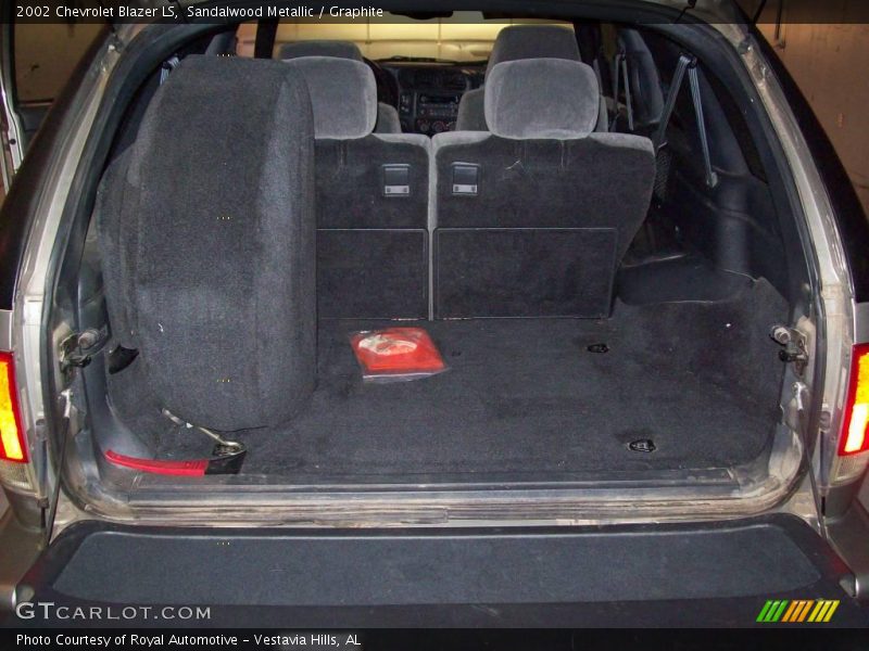 Sandalwood Metallic / Graphite 2002 Chevrolet Blazer LS