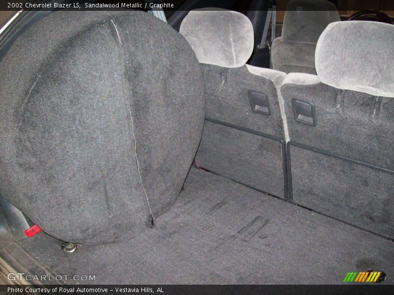 Sandalwood Metallic / Graphite 2002 Chevrolet Blazer LS