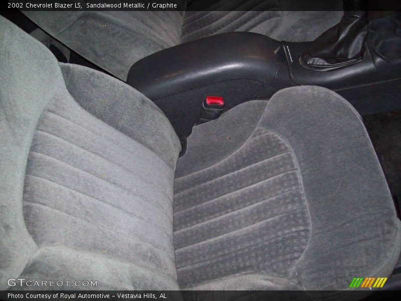 Sandalwood Metallic / Graphite 2002 Chevrolet Blazer LS