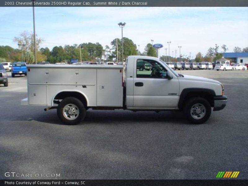 Summit White / Dark Charcoal 2003 Chevrolet Silverado 2500HD Regular Cab