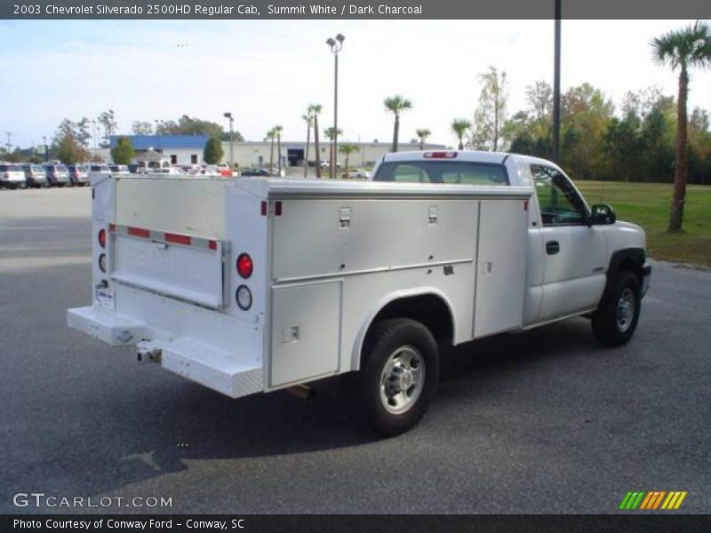 Summit White / Dark Charcoal 2003 Chevrolet Silverado 2500HD Regular Cab