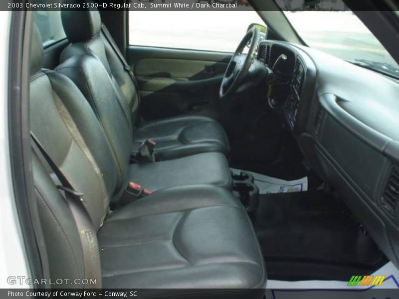 Summit White / Dark Charcoal 2003 Chevrolet Silverado 2500HD Regular Cab