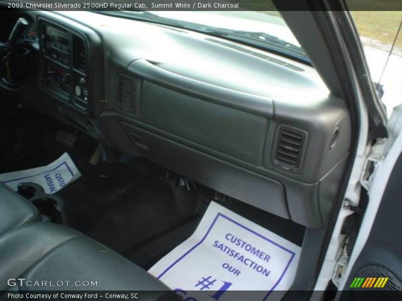 Summit White / Dark Charcoal 2003 Chevrolet Silverado 2500HD Regular Cab