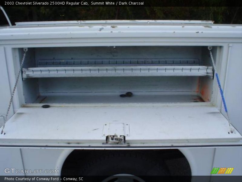 Summit White / Dark Charcoal 2003 Chevrolet Silverado 2500HD Regular Cab