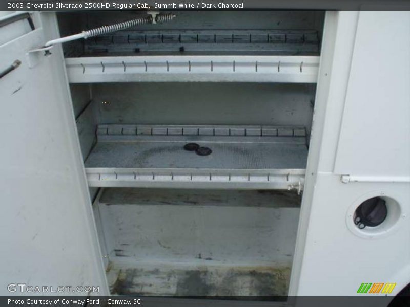 Summit White / Dark Charcoal 2003 Chevrolet Silverado 2500HD Regular Cab