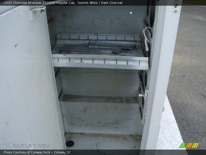 Summit White / Dark Charcoal 2003 Chevrolet Silverado 2500HD Regular Cab