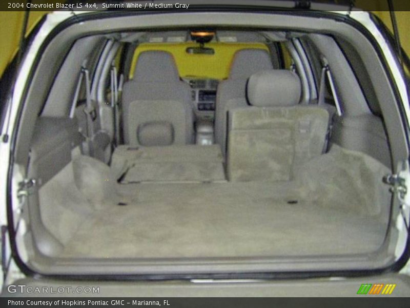 Summit White / Medium Gray 2004 Chevrolet Blazer LS 4x4