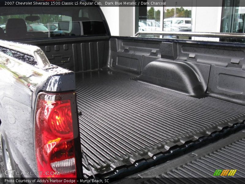 Dark Blue Metallic / Dark Charcoal 2007 Chevrolet Silverado 1500 Classic LS Regular Cab