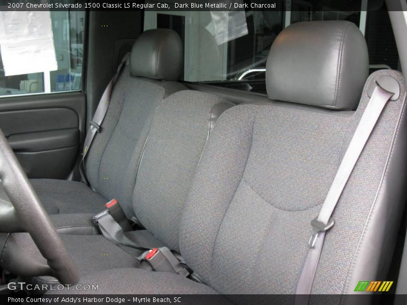 Dark Blue Metallic / Dark Charcoal 2007 Chevrolet Silverado 1500 Classic LS Regular Cab