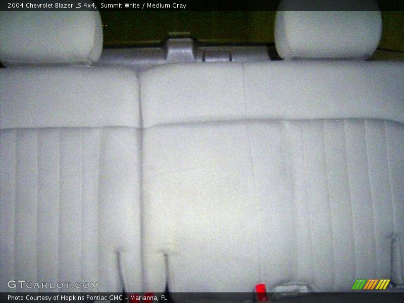 Summit White / Medium Gray 2004 Chevrolet Blazer LS 4x4