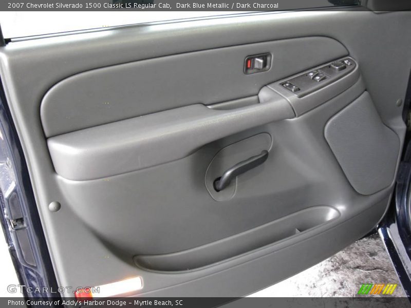 Dark Blue Metallic / Dark Charcoal 2007 Chevrolet Silverado 1500 Classic LS Regular Cab