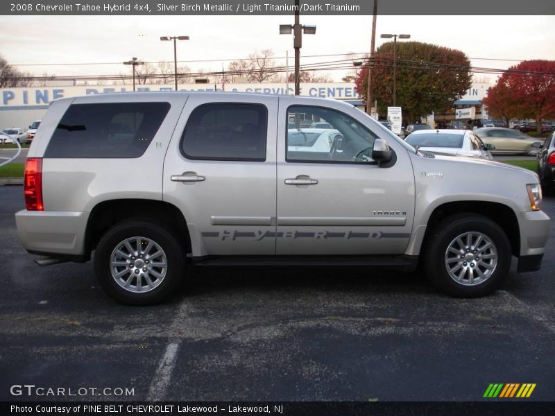 Silver Birch Metallic / Light Titanium/Dark Titanium 2008 Chevrolet Tahoe Hybrid 4x4