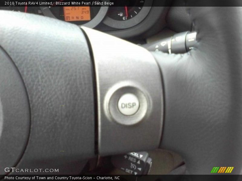 Blizzard White Pearl / Sand Beige 2010 Toyota RAV4 Limited