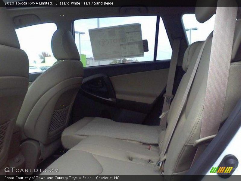 Blizzard White Pearl / Sand Beige 2010 Toyota RAV4 Limited