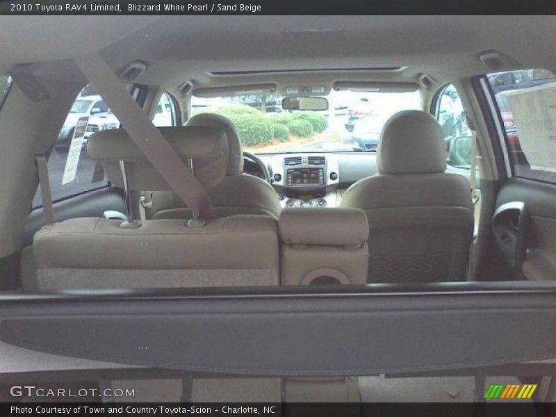 Blizzard White Pearl / Sand Beige 2010 Toyota RAV4 Limited