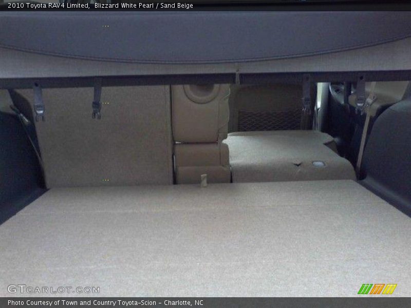 Blizzard White Pearl / Sand Beige 2010 Toyota RAV4 Limited