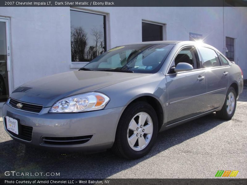 Dark Silver Metallic / Ebony Black 2007 Chevrolet Impala LT