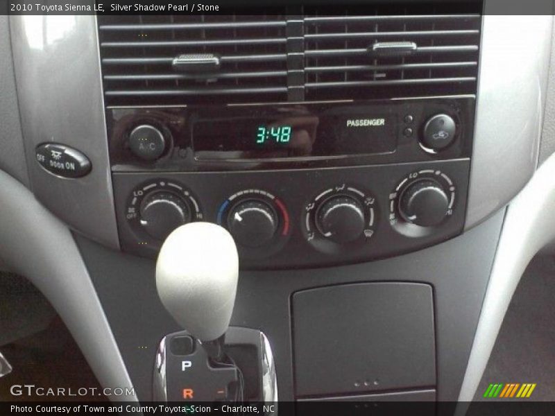 Silver Shadow Pearl / Stone 2010 Toyota Sienna LE