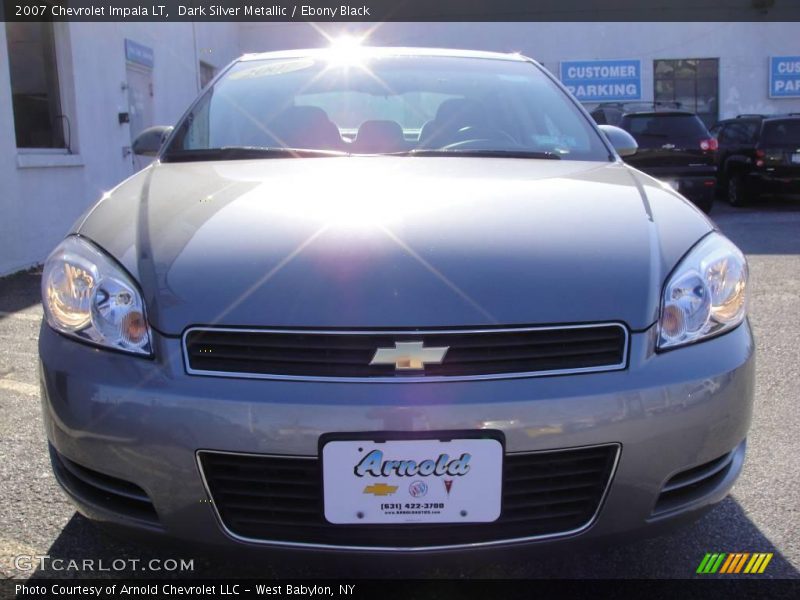 Dark Silver Metallic / Ebony Black 2007 Chevrolet Impala LT