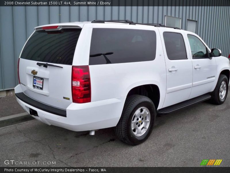 Summit White / Ebony 2008 Chevrolet Suburban 1500 LT 4x4