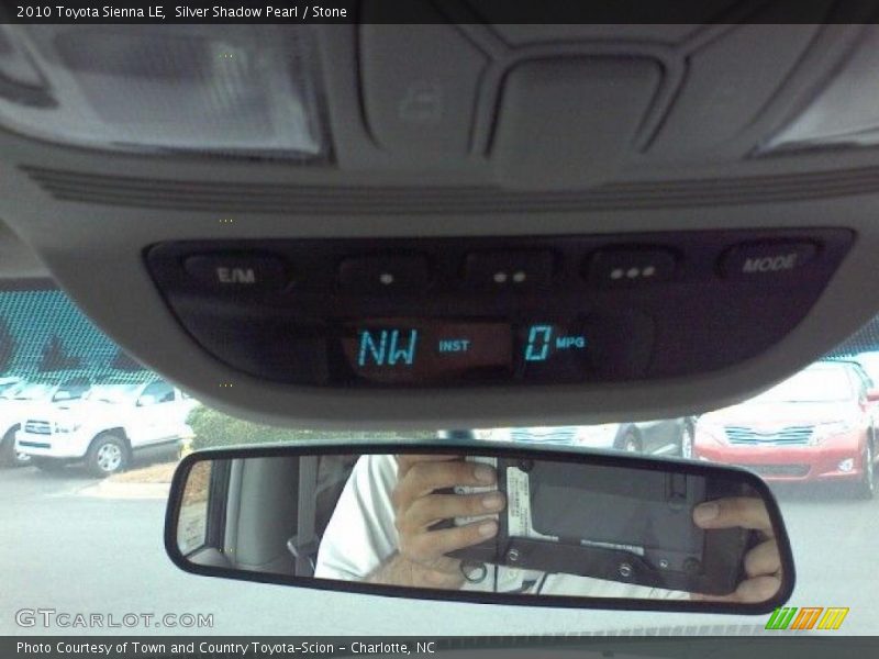 Silver Shadow Pearl / Stone 2010 Toyota Sienna LE