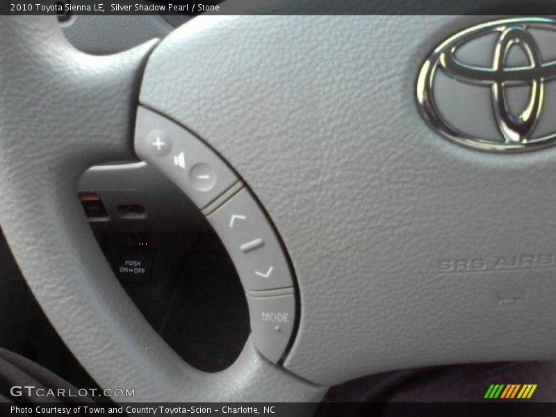 Silver Shadow Pearl / Stone 2010 Toyota Sienna LE