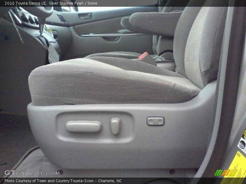 Silver Shadow Pearl / Stone 2010 Toyota Sienna LE