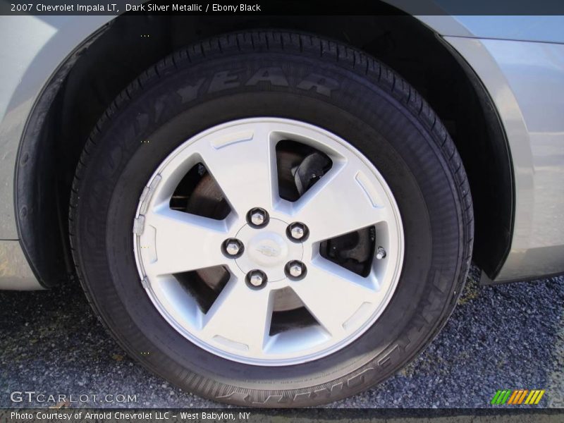 Dark Silver Metallic / Ebony Black 2007 Chevrolet Impala LT