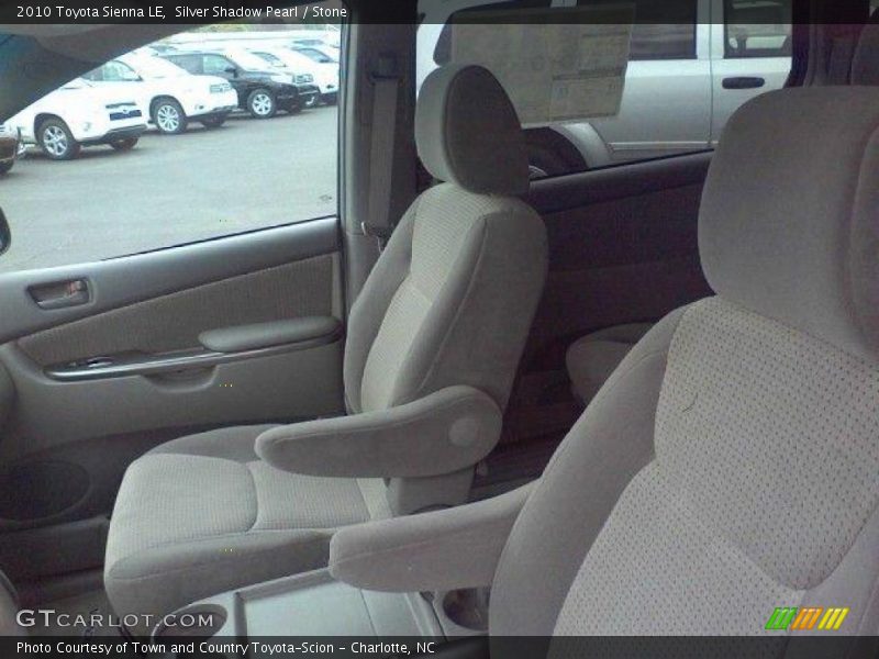 Silver Shadow Pearl / Stone 2010 Toyota Sienna LE
