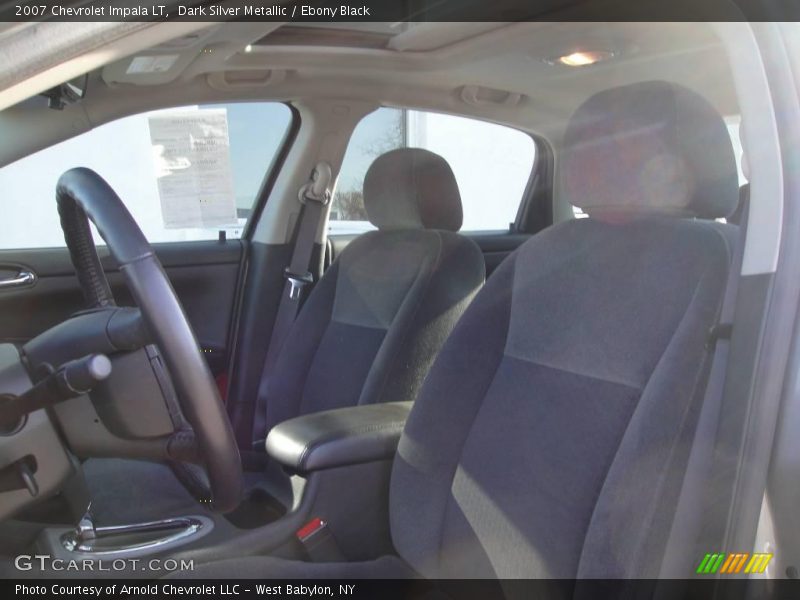 Dark Silver Metallic / Ebony Black 2007 Chevrolet Impala LT