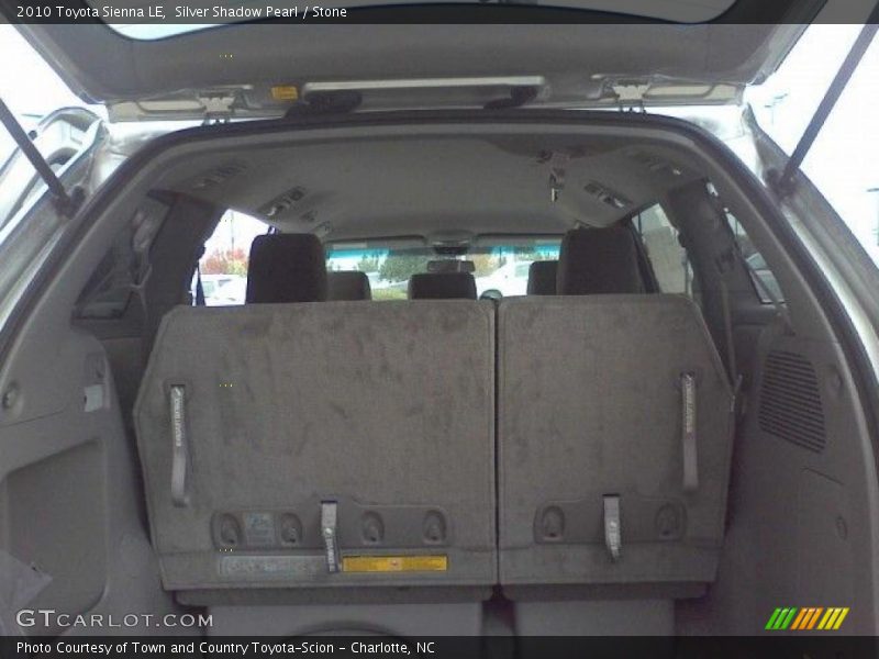 Silver Shadow Pearl / Stone 2010 Toyota Sienna LE