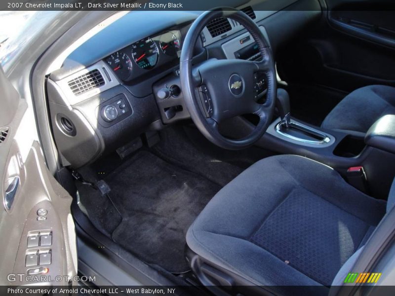 Dark Silver Metallic / Ebony Black 2007 Chevrolet Impala LT