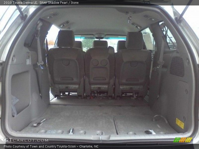 Silver Shadow Pearl / Stone 2010 Toyota Sienna LE