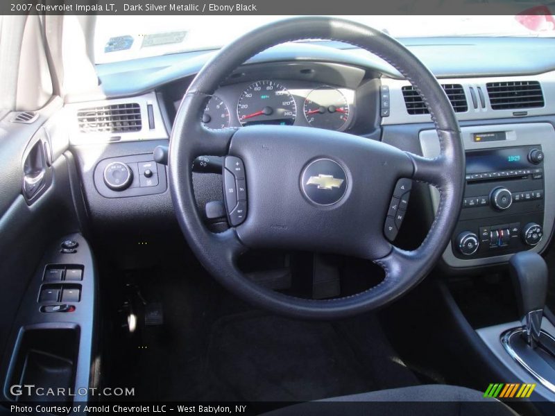 Dark Silver Metallic / Ebony Black 2007 Chevrolet Impala LT