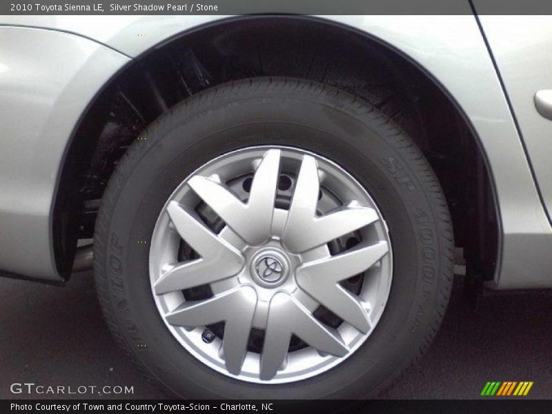 Silver Shadow Pearl / Stone 2010 Toyota Sienna LE