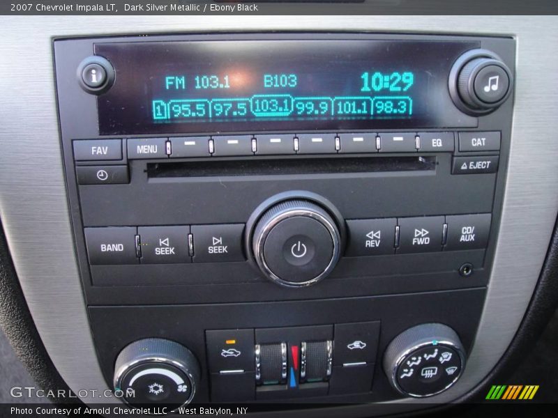 Dark Silver Metallic / Ebony Black 2007 Chevrolet Impala LT