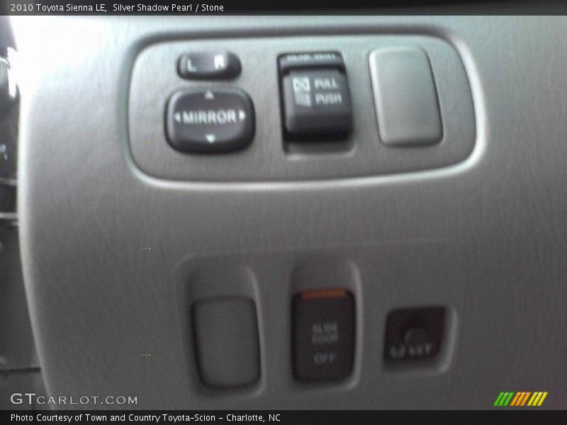 Silver Shadow Pearl / Stone 2010 Toyota Sienna LE