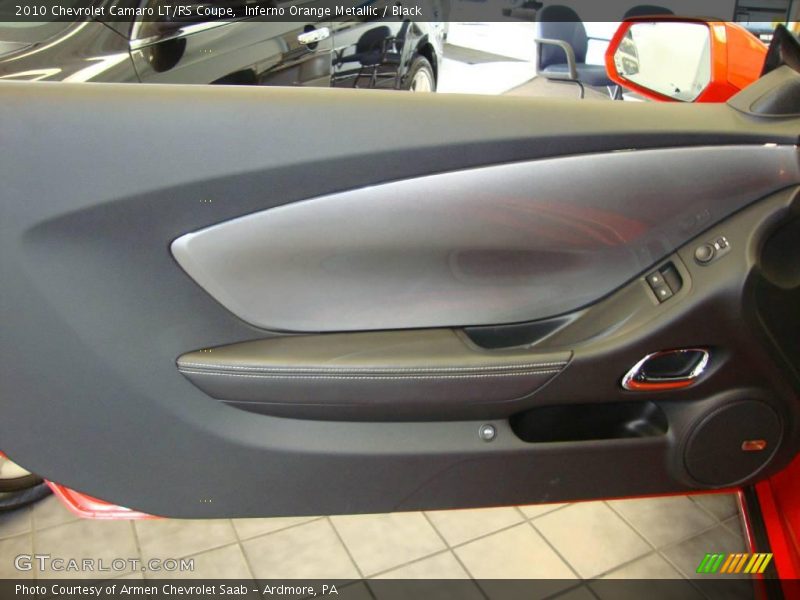 Inferno Orange Metallic / Black 2010 Chevrolet Camaro LT/RS Coupe