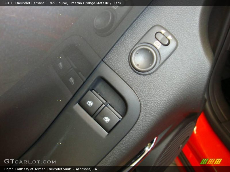 Inferno Orange Metallic / Black 2010 Chevrolet Camaro LT/RS Coupe