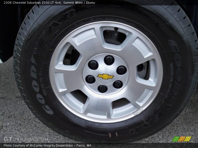 Summit White / Ebony 2008 Chevrolet Suburban 1500 LT 4x4