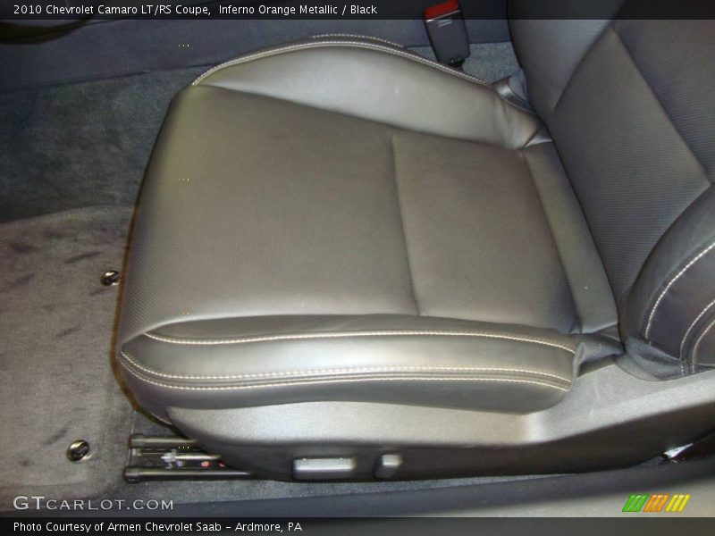 Inferno Orange Metallic / Black 2010 Chevrolet Camaro LT/RS Coupe