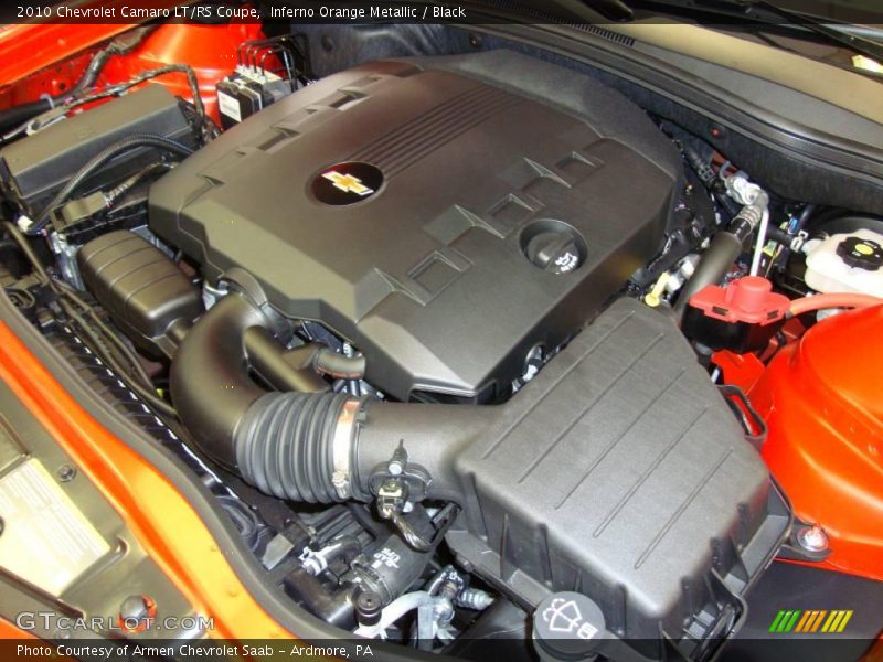 Inferno Orange Metallic / Black 2010 Chevrolet Camaro LT/RS Coupe