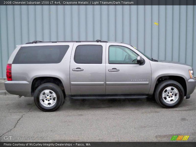 Graystone Metallic / Light Titanium/Dark Titanium 2008 Chevrolet Suburban 1500 LT 4x4
