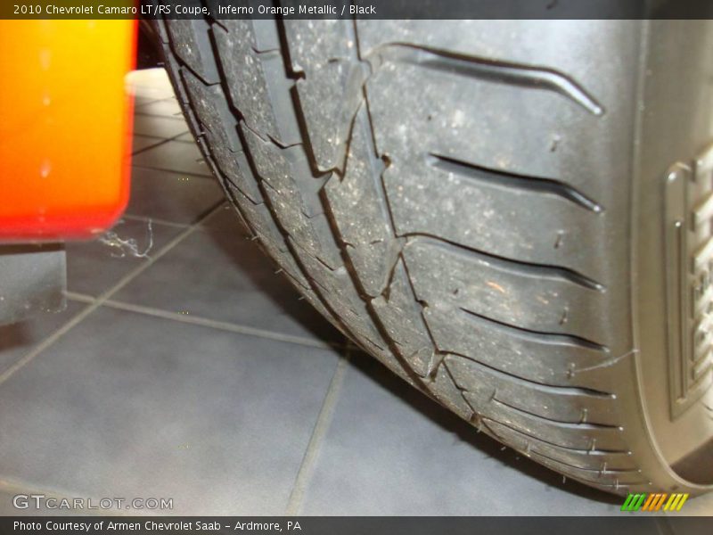 Inferno Orange Metallic / Black 2010 Chevrolet Camaro LT/RS Coupe