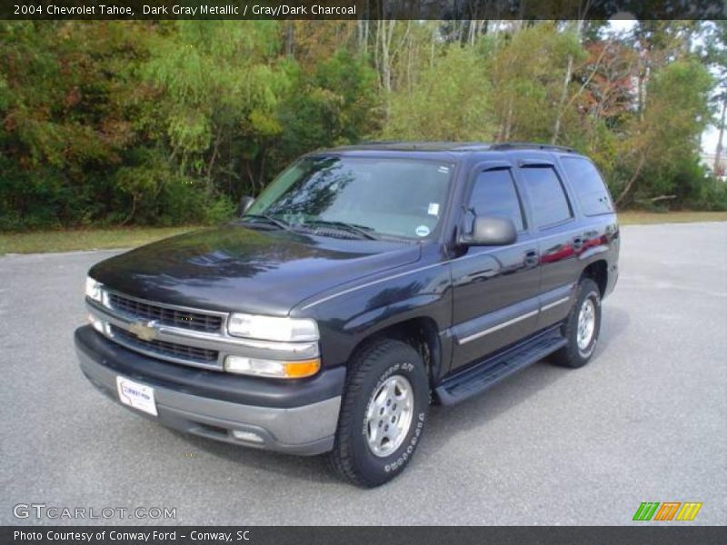 Dark Gray Metallic / Gray/Dark Charcoal 2004 Chevrolet Tahoe