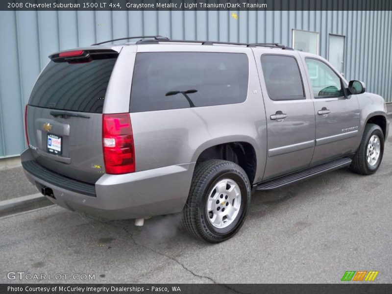 Graystone Metallic / Light Titanium/Dark Titanium 2008 Chevrolet Suburban 1500 LT 4x4