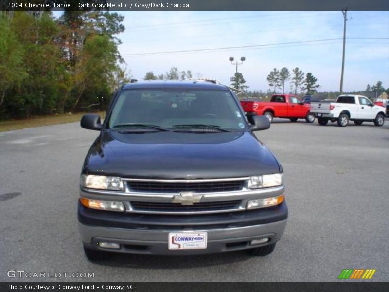 Dark Gray Metallic / Gray/Dark Charcoal 2004 Chevrolet Tahoe
