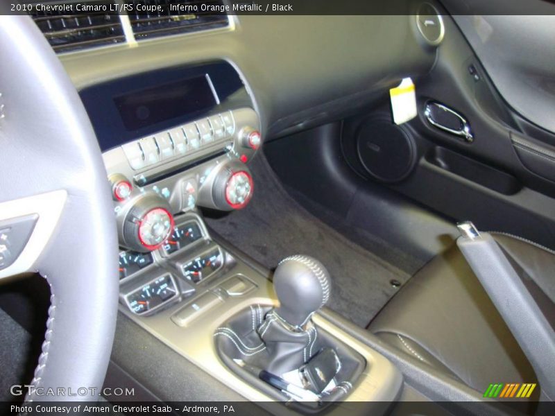 Inferno Orange Metallic / Black 2010 Chevrolet Camaro LT/RS Coupe