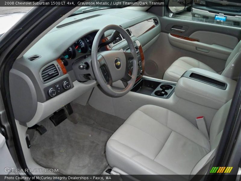 Graystone Metallic / Light Titanium/Dark Titanium 2008 Chevrolet Suburban 1500 LT 4x4