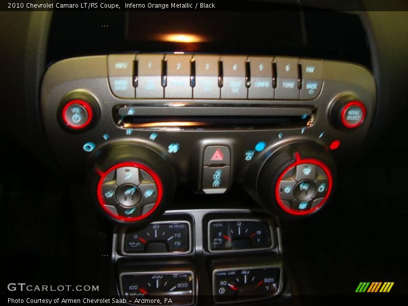 Inferno Orange Metallic / Black 2010 Chevrolet Camaro LT/RS Coupe